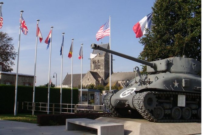 D-Day Private Tour Omaha + Utah Beach From Caen With Audio Guide - Meeting and Pickup Information