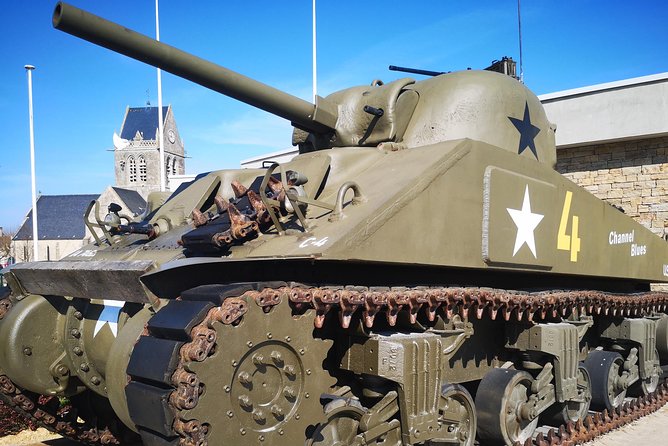 D-Day Private Tour Omaha + Utah Beach From Caen With Audio Guide - Airborne Museum in Sainte-Mère-Église