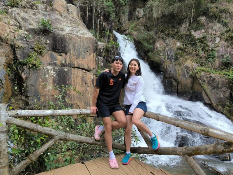 Da Lat City Tour: 2 Waterfalls - Top Tourist Sights - Marveling at the Stunning Datanla Waterfall