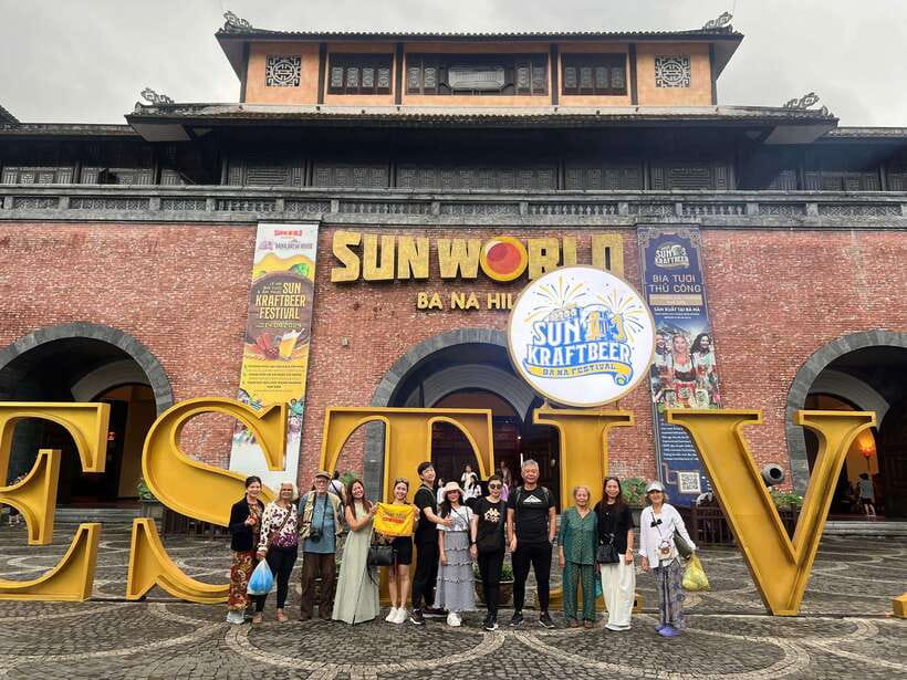 Da Nang: Ba Na Hills With Golden Bridge (Group Tour) - Cable Car Experience