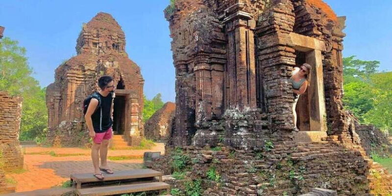 Da Nang/Hoi An: My Son Holyland & Rice Paper Making/Morning - My Son Sanctuary: A UNESCO World Heritage Site
