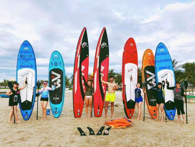 Da Nang: Man Thai Beach Stand-Up Paddleboarding Tour - Exploring Man Thai Beach