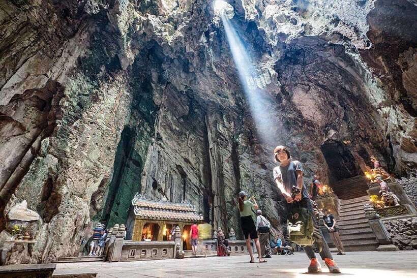 Da Nang: Marble Mountains, Am Phu Cave, and Linh Ung Pagoda - Explore the Am Phu Cave