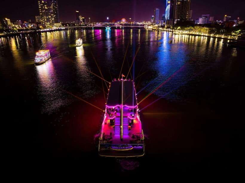 Da Nang: Poseidon Cruise With Dinner and Dragon Bridge Show - Key Points