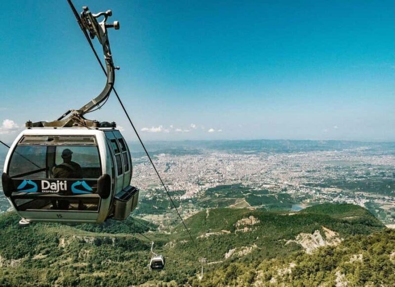 Dajti Cable Car & Tirana walking tour from Durres/Golem - Key Points