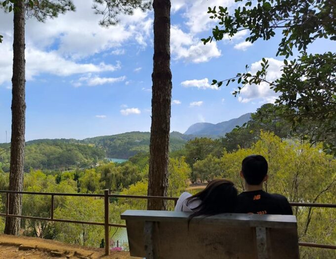 DaLat: Langbiang Mountains, Datanla Waterfall, Crazy House - Truc Lam Zen Monastery