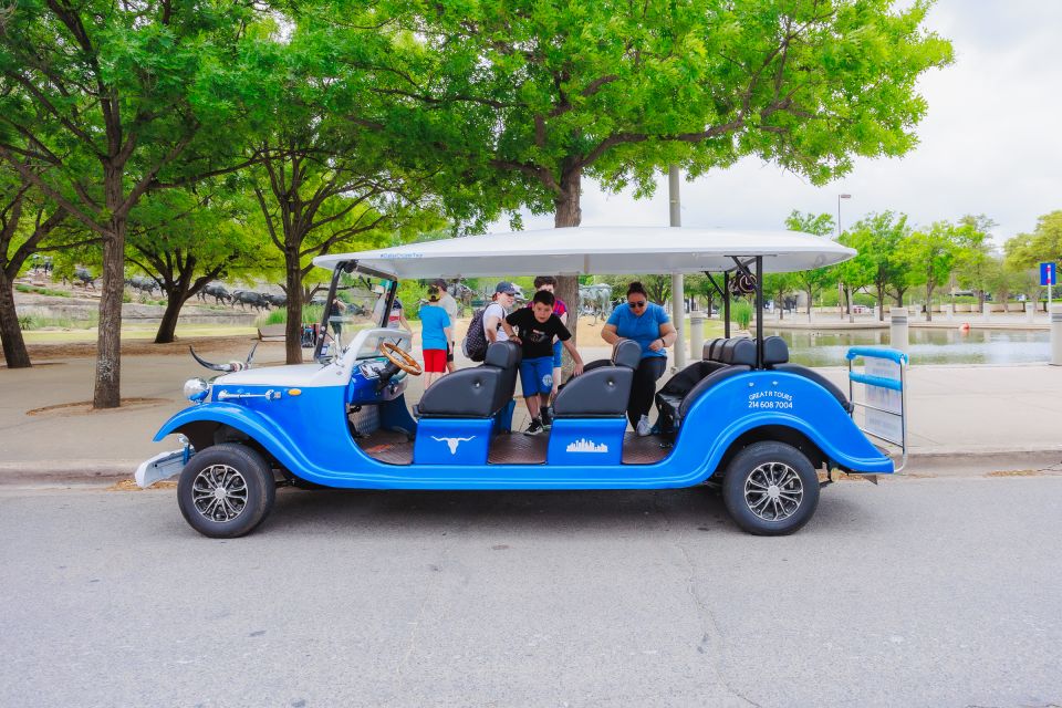 Dallas: 1 or 2-Hour Electric Cruiser Open-Air Tour - Visiting Dealey Plazas Historic Landmark