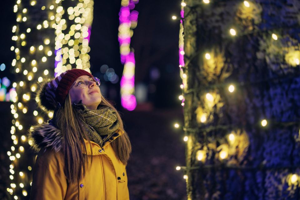 Dallas Holiday Splendor: A Festive Walk - Luminous Winter Wonderland in Highland Park