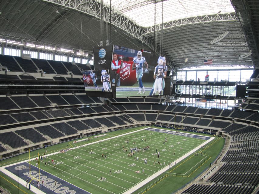 Dallas: VIP Guided Cowboys Stadium Tour and City Sightseeing - Booking and Additional Details