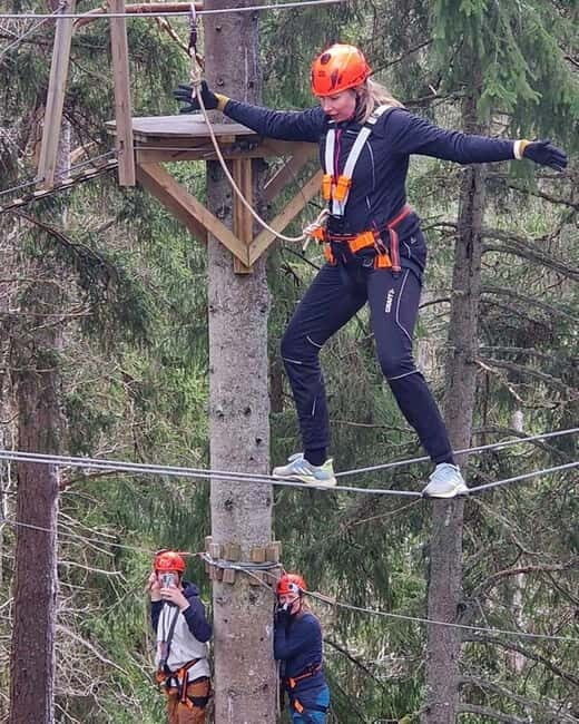 Dals Långed: High Ropes Adventure for Adults and Kids - The Experience in Detail