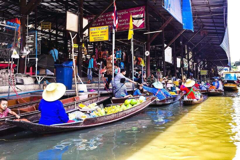Damnoen Saduak & Maeklong Railway Market Tour (Group Tour) - Tour Overview and Details
