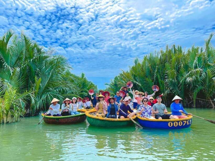 Danang: Bay Mau Coconut Forest Private Tour With Basket Boat - Activities in the Coconut Forest