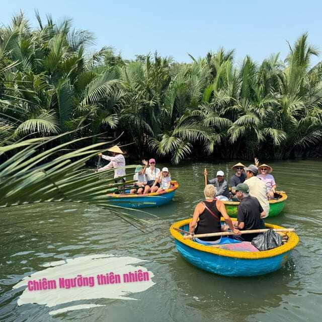 Danang: Bay Mau Coconut Forest Private Tour With Basket Boat - What to Expect During the Tour