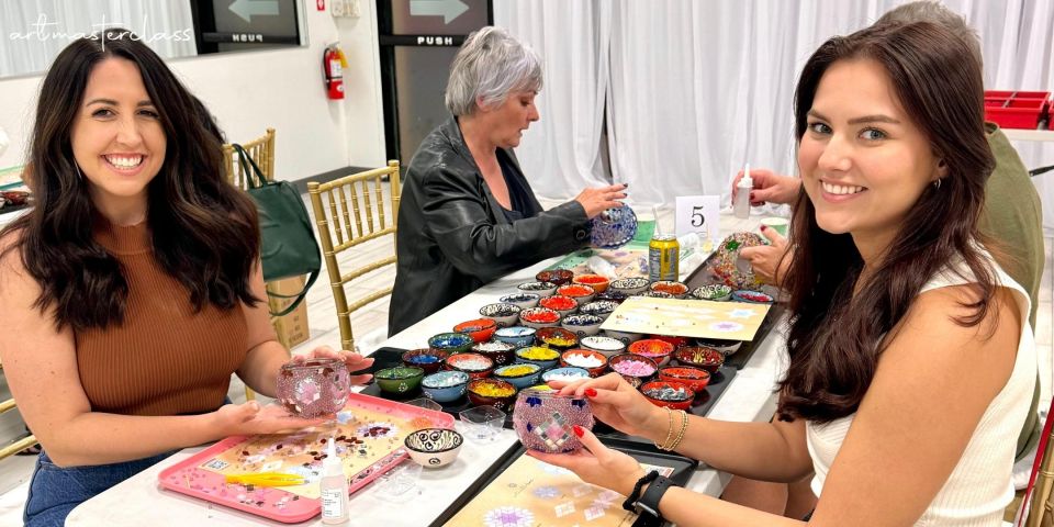 Dandenong: Mosaic Lamp Making Workshop - Workshop Includes