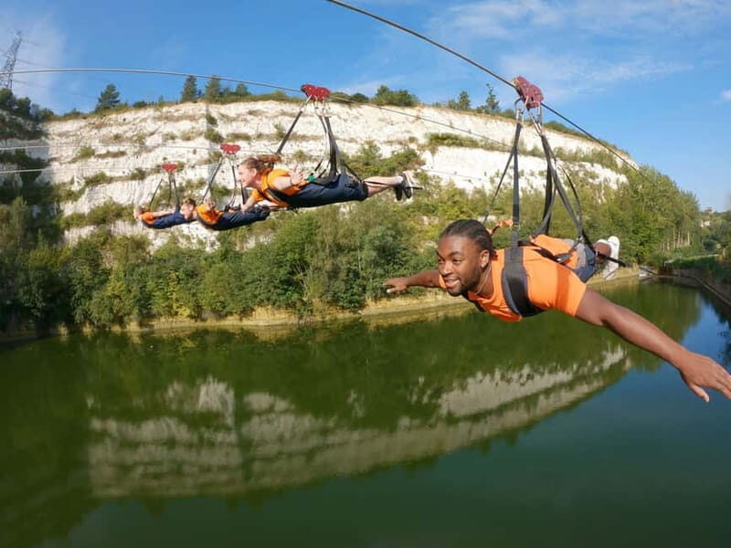 Dartford: Thrill & Chill Package- Ziplining & Lakeside Sauna - Frequently Asked Questions