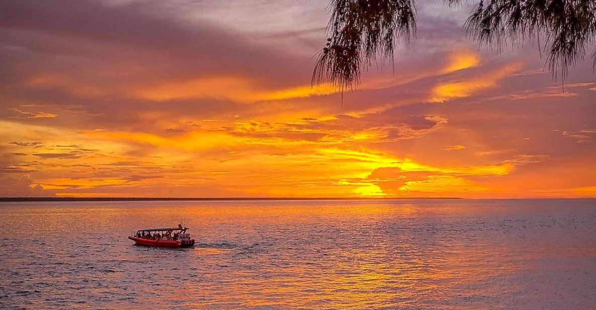 Darwin: Sunset Harbour Cruise With Fish and Chips Dinner - Key Points