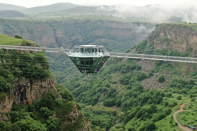 Dashbashi Canyon, Glass Bridge, Bicycle Zip Line, Swing, Private Full Day Tour - Location and Canyon Details