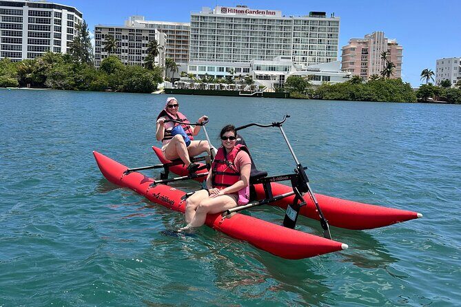 Day Adventure Chiliboats Waterbike Condado Lagoon - FAQ