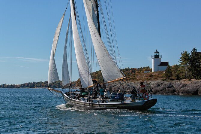 Day Sails and Sunset tours on Schooner Surprise in Camden Maine - An Authentic Maritime Adventure in Camden