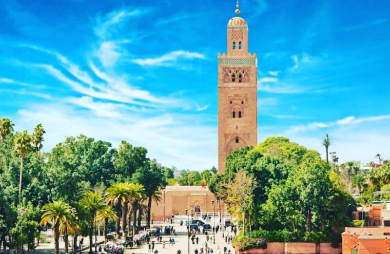 Day Trip From Casablanca to Marrakech With Camel Ride - Strolling Majorelle Garden