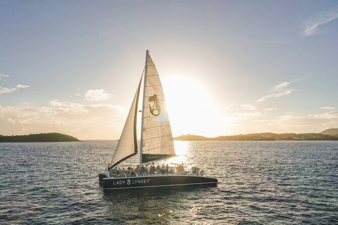 Days End Sunset Sail Open Bar & Hors D'oeuvres STT Ritz-Carlton - The Experience: Sailing into the Caribbean Sunset