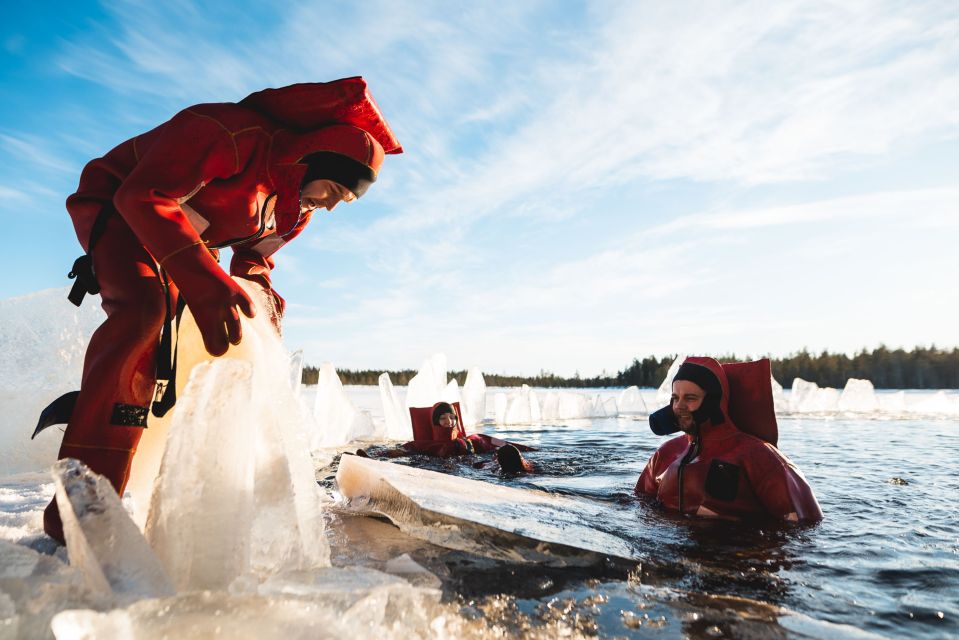 Daytime Ice Floating Rovaniemi, Frozen Lake Experience - An Arctic Experience Like No Other: Overview and What to Expect