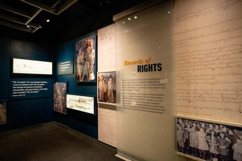 DC: Archives & Portrait Gallery Skip-the-Line Tour 6ppl Max - Key Points