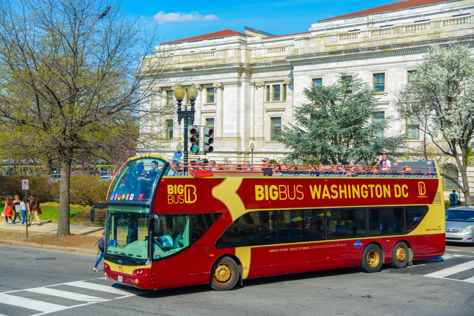 DC: Hop-on Hop-off Bus Tour & Sightseeing Water Taxi Cruise - Potomac River Cruise