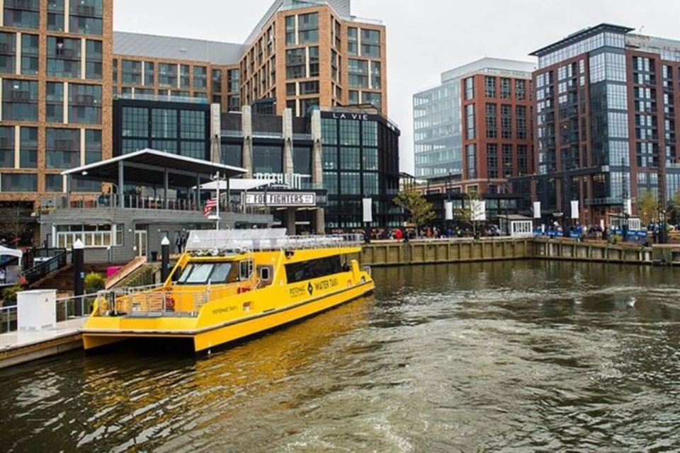 DC: Hop-on Hop-off Bus Tour & Sightseeing Water Taxi Cruise - Meeting Point and Redemption