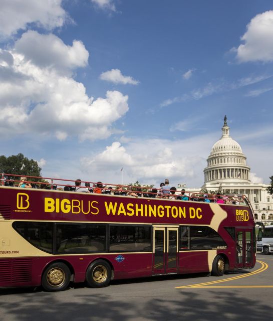 DC: Open-top Sightseeing Bus Tour and 2-Hour Sunset Tour - Key Points