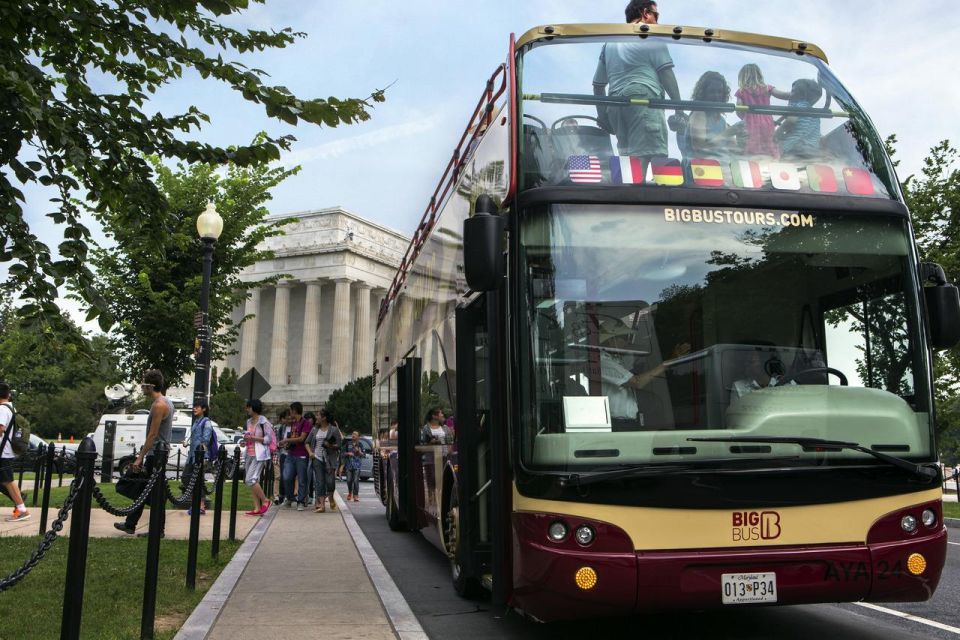 DC: Open-top Sightseeing Bus Tour and 2-Hour Sunset Tour - Pricing and Booking