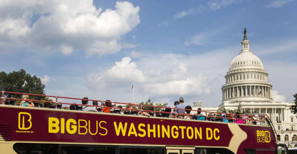DC: Open-top Sightseeing Bus Tour and 2-Hour Sunset Tour - Exploring the Smithsonian Campus
