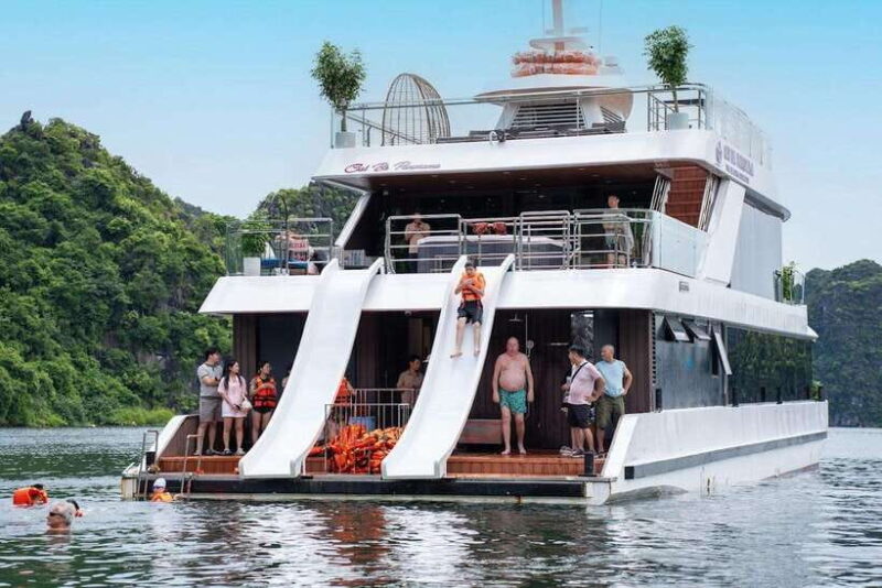 DCharme Luxury Day Cruise Discover the Stunning Lan Ha Bay - Exciting Activities on the Cruise