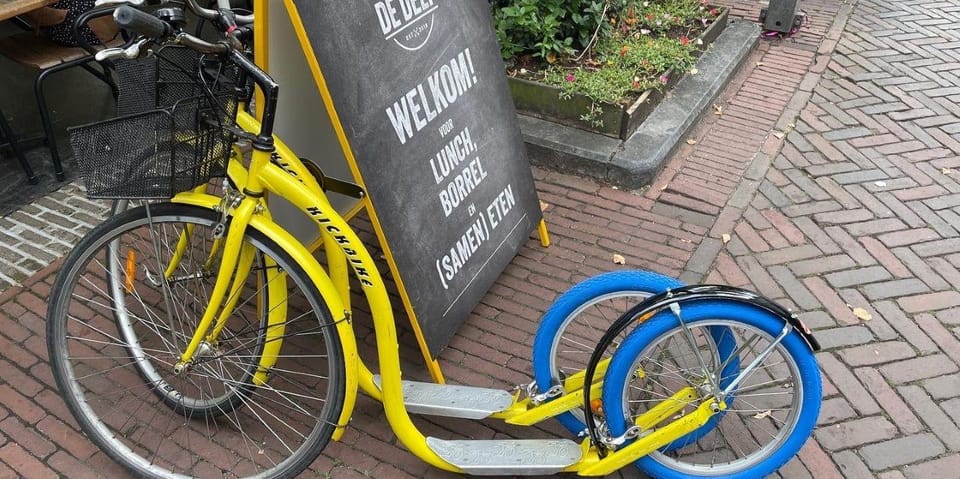 Delft - Step/scootertour in and around the city - Authentic Traveler Feedback