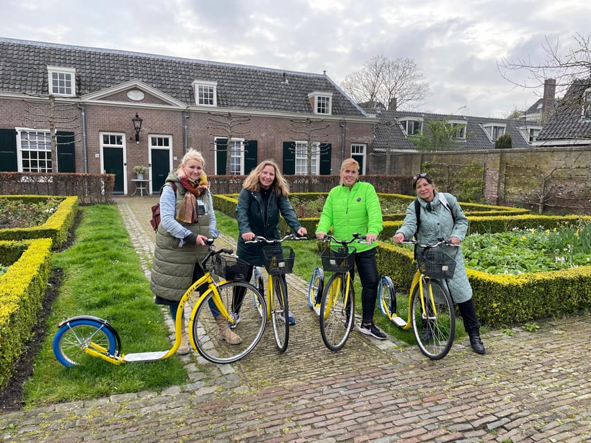 Delft - Step/scootertour in and around the city - Frequently Asked Questions