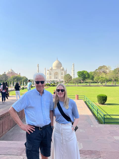 Delhi: Taj Mahal Sunrise With Elephant Conservation Tour - Transportation Details