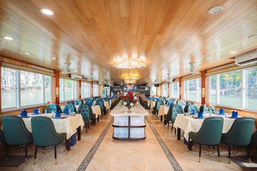 DELUXE CRUISE HALONG: SUNG SOT CAVE– TITOP ISLAND– LUON CAVE - Overview of the Deluxe Cruise Experience