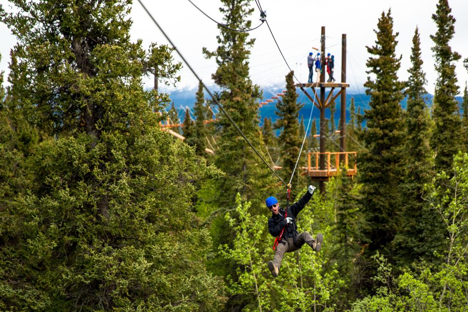 Denali Park Zipline Adventure - Inclusions