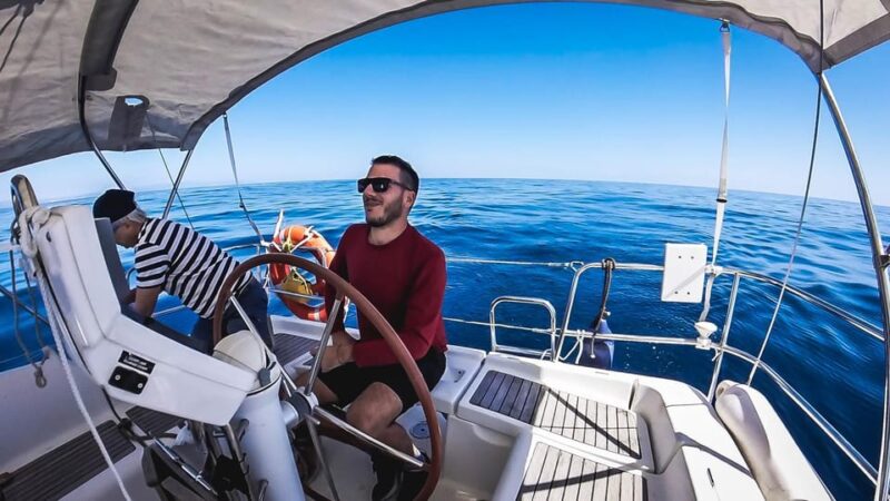 Denia: Sunset Electric Sailboat Cruise With Dolphin Spotting - On-board Technology