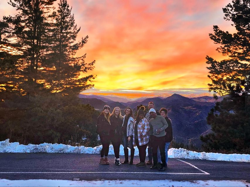 Denver: Get High on a Mountain Tour With Sunset Views - Local Guide and Transportation