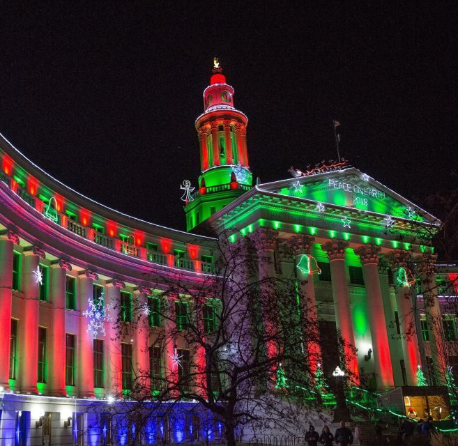 Denver: Holiday Lights and Sights Walking Tour - Key Points