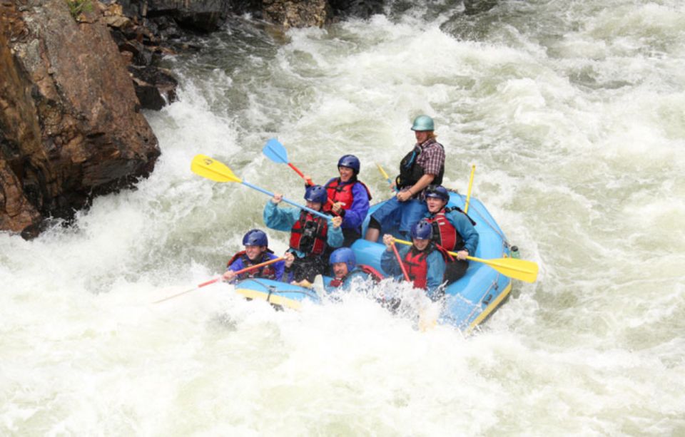 Denver: Lower Clear Creek Advanced Whitewater Rafting - Scenic Rocky Mountain Views