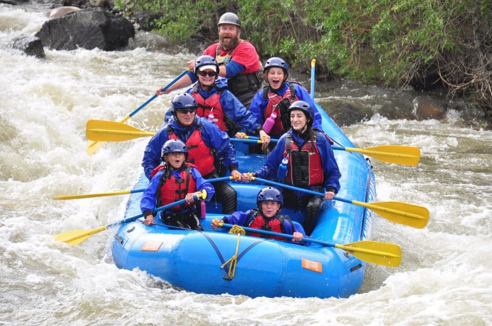 Denver: Middle Clear Creek Beginners Whitewater Rafting - Exciting Rapids to Conquer