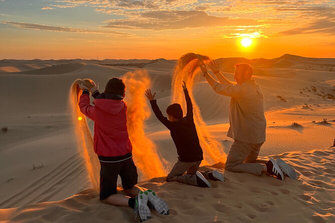 Desert Safari Abu Dhabi W/ Sand Boarding, Camel Ride & BBQ Dinner - Unique Activities Offered