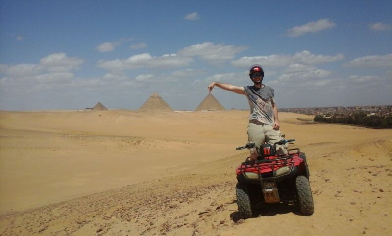 Desert Safari by Quad Bike Around Pyramids - Good To Know