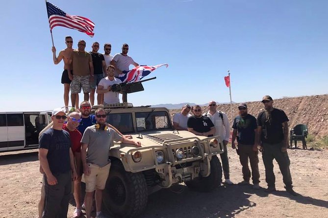 Desert Storm Shooting Experience With Lunch - Participant Fitness and Safety Requirements