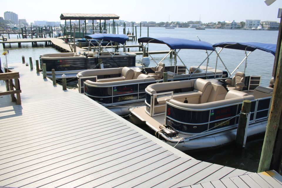 Destin: 4-Hour Self-Driving Pontoon Rental - Rental Details and Pricing