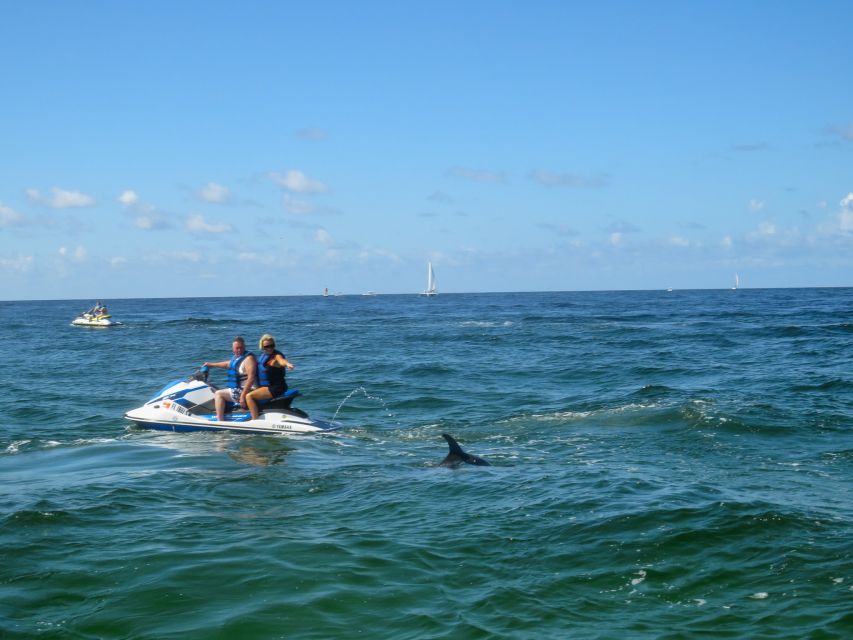 Destin: Crab Island Dolphin Watching Jet Ski Tour - Highlights of the Adventure