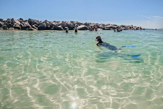 Destin Crab Island Party - Group Size and Atmosphere