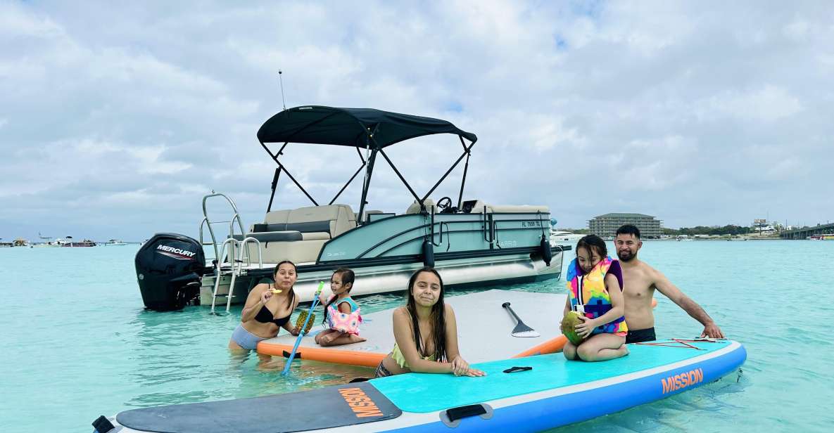 Destin: Private Charter to Crab Island With Dolphin Sighting - Inclusions